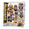 Minions Sports 3D Foam Bag Clip Blind Bag Minions Sports 3D Foam Bag Clip Blind Bag