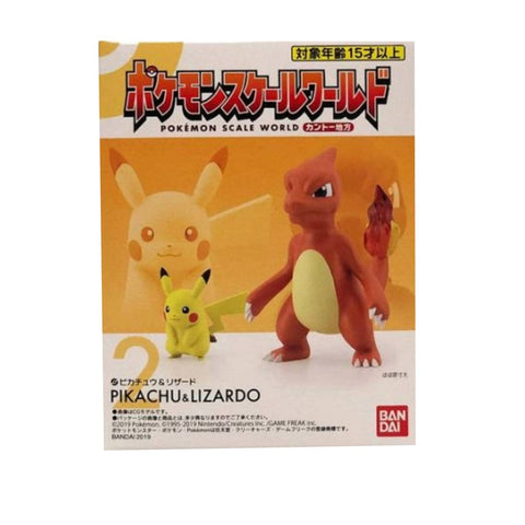 Pokemon Scale World Kanto Region Pikachu & Charmeleon