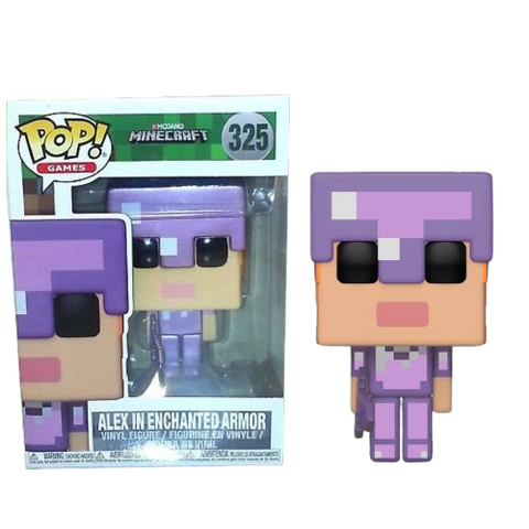 Funko POP! (325) Minecraft Alex in Enchanted Armor Funko POP! (325) Minecraft Alex in Enchanted Armor