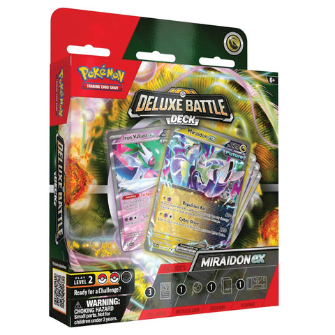 Pokemon Deluxe Battle Deck - Miraidon Ex Pokemon Deluxe Battle Deck - Miraidon Ex