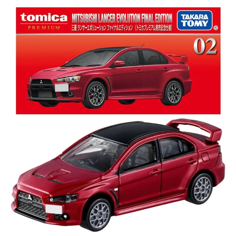 Takara Tomy Tomica Premium Mitsubishi Lancer Red (02) Takara Tomy Tomica Premium Mitsubishi Lancer Red (02)