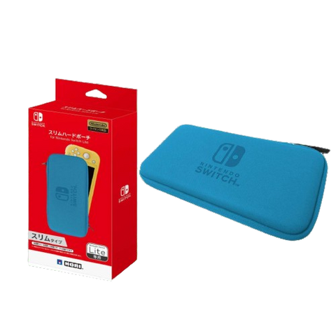 Nintendo Switch Lite Hori Slim Hard Pouch - Blue Nintendo Switch Lite Hori Slim Hard Pouch - Blue