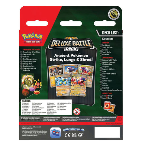 Pokemon Deluxe Battle Deck - Koraidon Ex