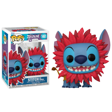 Funko POP! (1461) Stitch Costume Stitch As Simba Funko POP! (1461) Stitch Costume Stitch As Simba
