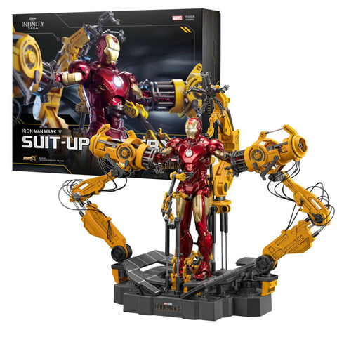 ZD Toys Iron Man 2 1/10 " Mark IV Suit Up Gantry ZD Toys Iron Man 2 1/10 " Mark IV Suit Up Gantry