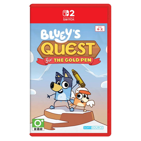 Nintendo Switch 2 Bluey's Quest for the Gold Pen (Asia) Nintendo Switch 2 Bluey's Quest for the Gold Pen (Asia)