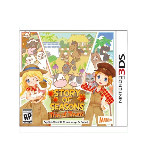 3DS Story of Seasons: Trio of Towns 3DS Story of Seasons: Trio of Towns