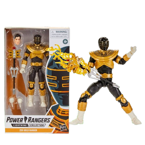 Power Rangers Lightning E5906AS04 6" Zeo Gold Ranger Power Rangers Lightning E5906AS04 6" Zeo Gold Ranger