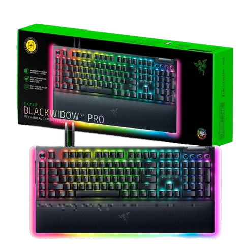 Razer BlackWidow V4 Pro Keyboard Yellow Switch Razer BlackWidow V4 Pro Keyboard Yellow Switch
