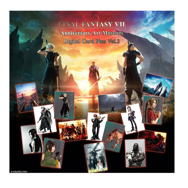 FINAL FANTASY Ⅶ ANNIVERSARY ART MUSEUM2 Final Fantasy VII 7 Anniversary Art Museum Vol. 2 Cloud 2
