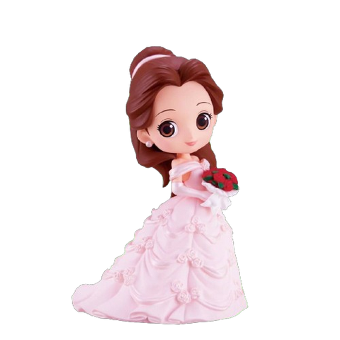 QPosket Petit Story of Belle Pink Dress with Rose QPosket Petit Story of Belle Pink Dress with Rose