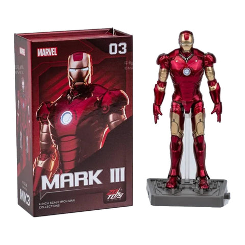 ZD Toys Iron Man 4" Mark III 03 ZD Toys Iron Man 4" Mark III 03