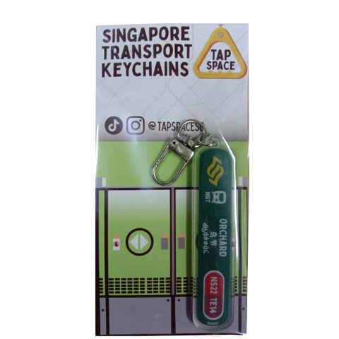 MRT Station Keychain - Orchard MRT Station Keychain - Orchard