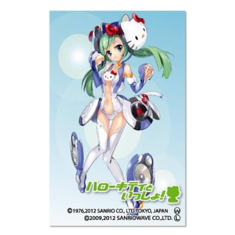 Moe Sleeves Vol.83 Hello Kitty Green Hair Sleeves Moe Sleeves Vol.83 Hello Kitty Green Hair Sleeves