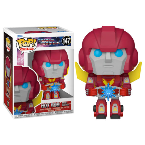 Funko POP! (147) Transformers Hot Rod with Matrix Funko POP! (147) Transformers Hot Rod with Matrix
