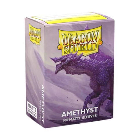 Dragon Shield 100 Matte Sleeves - Amethyst Dragon Shield 100 Matte Sleeves - Amethyst