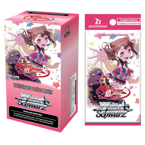 Weiss Schwarz Bang Dream 10th Anniversary Booster (ENG) Weiss Schwarz Bang Dream 10th Anniversary Booster (ENG)