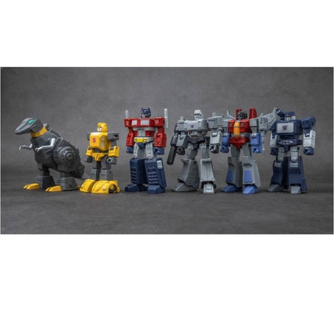 Yolopark AMK Mini Series Transformers G1 Box of 6 Yolopark AMK Mini Series Transformers G1 Box of 6