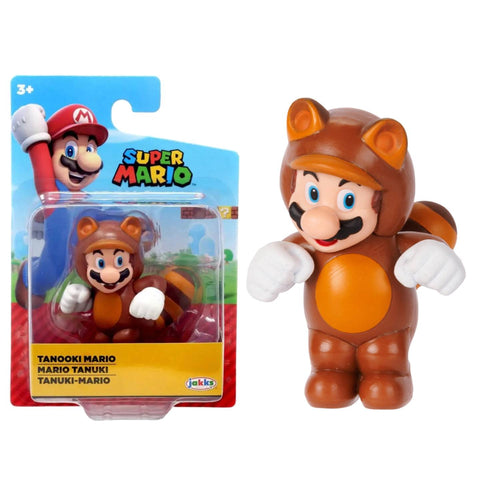 Super Mario Action Figure 2.5 Inch - Tanooki Mario Super Mario Action Figure 2.5 Inch - Tanooki Mario