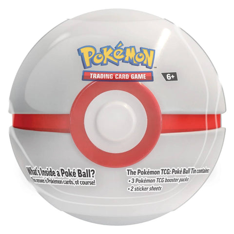 Pokemon TCG Poke Ball Tin - White (210-41331) Pokemon TCG Poke Ball Tin - White (210-41331)