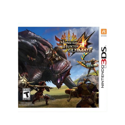 3DS Monster Hunter 4 Ultimate 3DS Monster Hunter 4 Ultimate