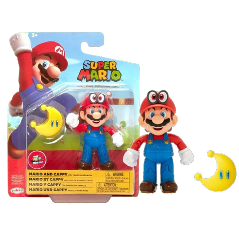 World of Nintendo 4" Figure W20 Mario and Cappy World of Nintendo 4" Figure W20 Mario and Cappy