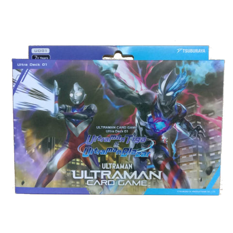 Ultraman UD01 Ultra Deck 01 Tiga & Blazar (ENG) Ultraman UD01 Ultra Deck 01 Tiga & Blazar (ENG)
