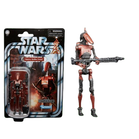 Kenner Star Wars Vintage F27115L00 4" Figure Heavy Battle Droid Kenner Star Wars Vintage F27115L00 4" Figure Heavy Battle Droid