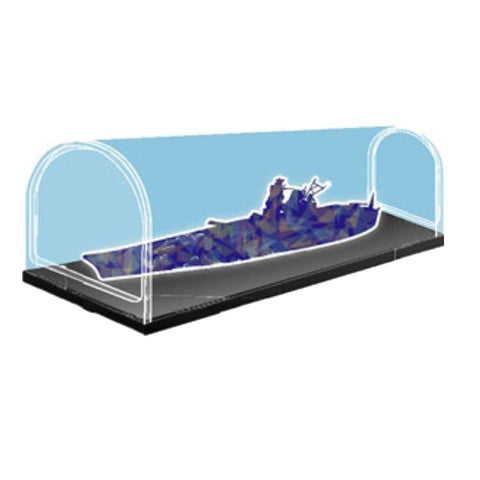 Model Cover Dome Super Long Black Model Cover Dome Super Long Black