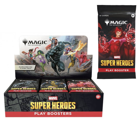 Magic The Gathering Super Heroes Play Booster Magic The Gathering Super Heroes Play Booster