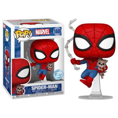 Funko POP! (1449) Marvel Spider-Man with Sandwich Dog Special Edition Funko POP! (1449) Marvel Spider-Man with Sandwich Dog Special Edition