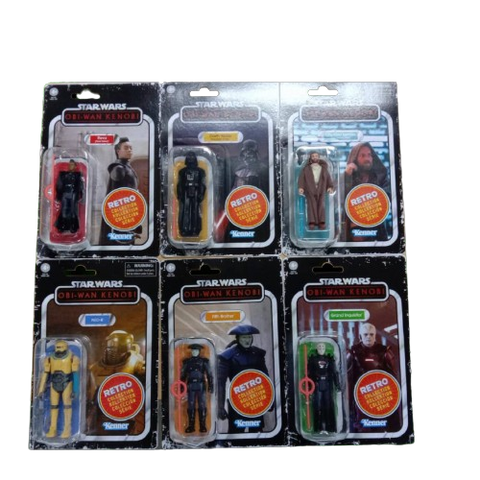 Kenner Star Wars F42015L00 Retro 2 AST Vintage (Set of 6) Kenner Star Wars F42015L00 Retro 2 AST Vintage (Set of 6)