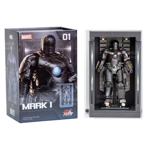 ZD Toys Iron Man 4" Mark I with Hall of Armor 01 ZD Toys Iron Man 4" Mark I with Hall of Armor 01