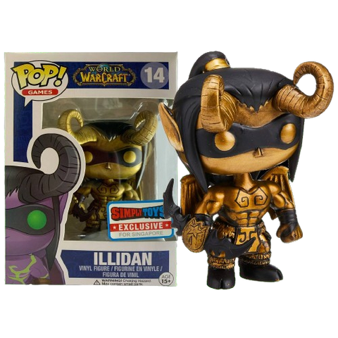 Funko POP! (14) World of Warcraft Illidan (Singapore Exclusive) Funko POP! (14) World of Warcraft Illidan (Singapore Exclusive)