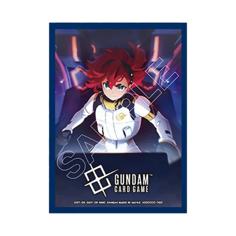 Gundam Official Card Sleeves 02 - Suletta Mercury Gundam Official Card Sleeves 02 - Suletta Mercury