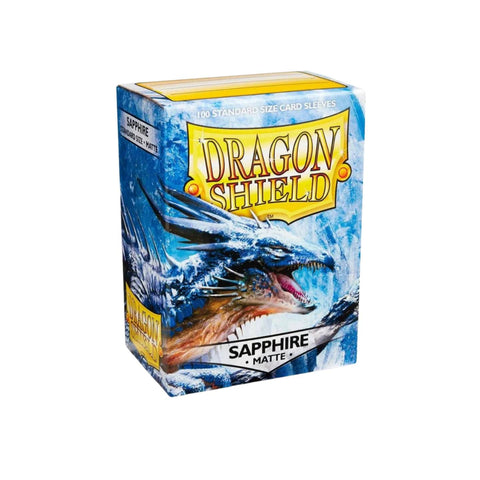 Dragon Shield 100 Standard Size Matte Sapphire Dragon Shield 100 Standard Size Matte Sapphire