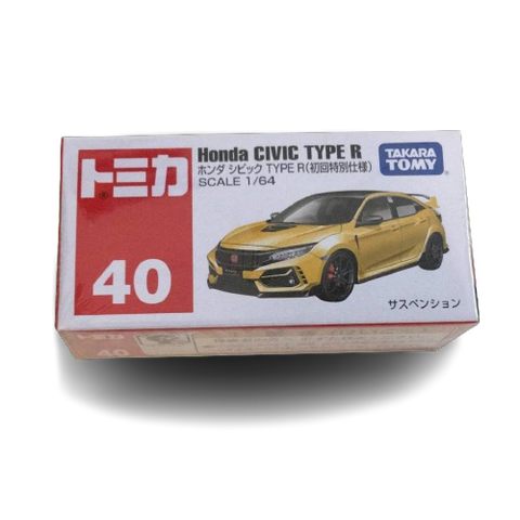 Takara Tomy Honda Civic Type R 1st Yellow 40 Takara Tomy Honda Civic Type R 1st Yellow 40