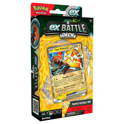 Pokemon Ex Battle Deck - Tapu Koko Ex Pokemon Ex Battle Deck - Tapu Koko Ex