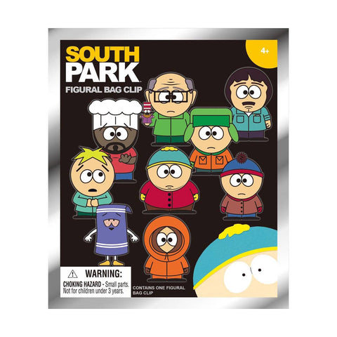 South Park 3D Foam Bag Clip Blind Bag South Park 3D Foam Bag Clip Blind Bag