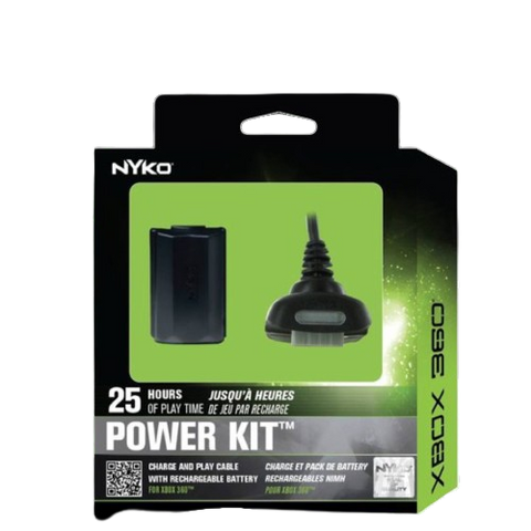 XBox 360 Nyko Power Kit (1 Battery) XBox 360 Nyko Power Kit (1 Battery)