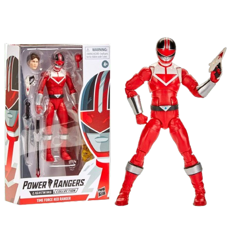 Power Rangers Lightning E5906AS04 6" Time Force Red Ranger Power Rangers Lightning E5906AS04 6" Time Force Red Ranger