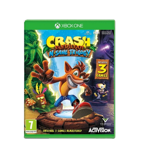 XBOX ONE Crash Bandicoot N Sane Trilogy XBOX ONE Crash Bandicoot N Sane Trilogy