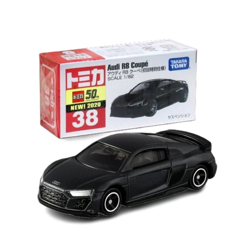 Takara Tomy Audi R8 Coupe 1st Black (38) Takara Tomy Audi R8 Coupe 1st Black (38)