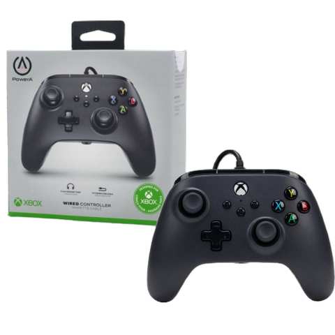 XBox Series X/S PowerA Wired Controller - Black XBox Series X/S PowerA Wired Controller - Black