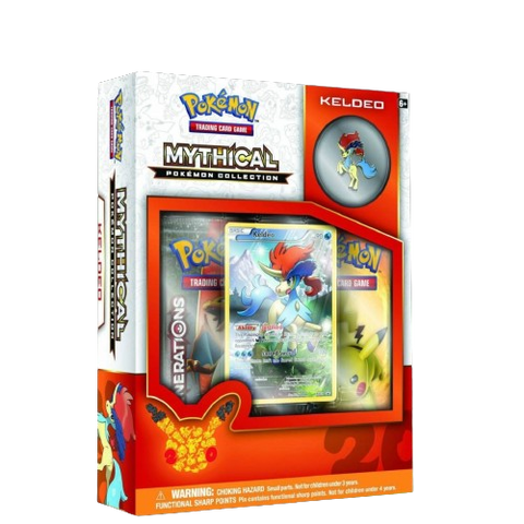 Pokemon Mythical Keldeo Box Pokemon Mythical Keldeo Box