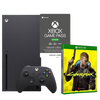 XBox Series X New Local 1TB Console + XBox Game Pass Ultimate + XBox One Cyberpunk 2077 XBox Series X New Local 1TB Console + XBox Game Pass Ultimate + XBox One Cyberpunk 2077
