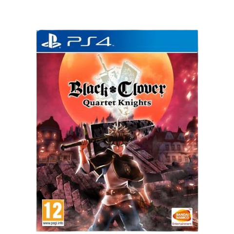 PS4 Black Clover Quartet Knights (R2_JAP) PS4 Black Clover Quartet Knights (R2_JAP)