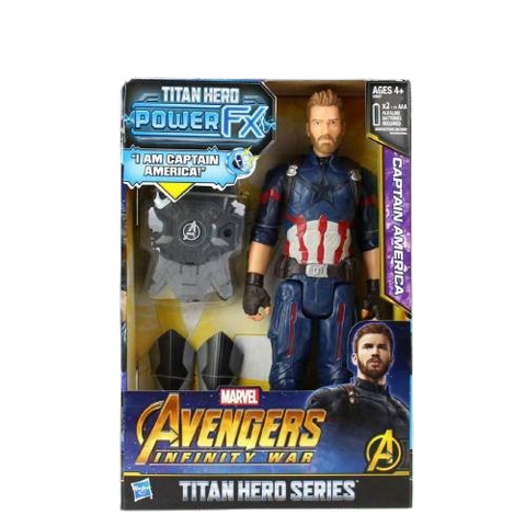 Titan Hero Series 12" Power Fx - Captain America Titan Hero Series 12" Power Fx - Captain America