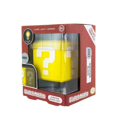 Nintendo Super Mario 3D Question Block Light Nintendo Super Mario 3D Question Block Light