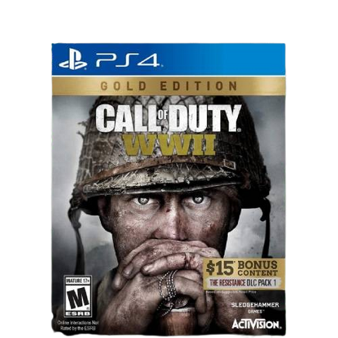 PS4 Call of Duty WWII Gold Edition (R1) PS4 Call of Duty WWII Gold Edition (R1)